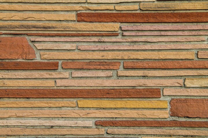 Red tan sandstone brick wall 720x480