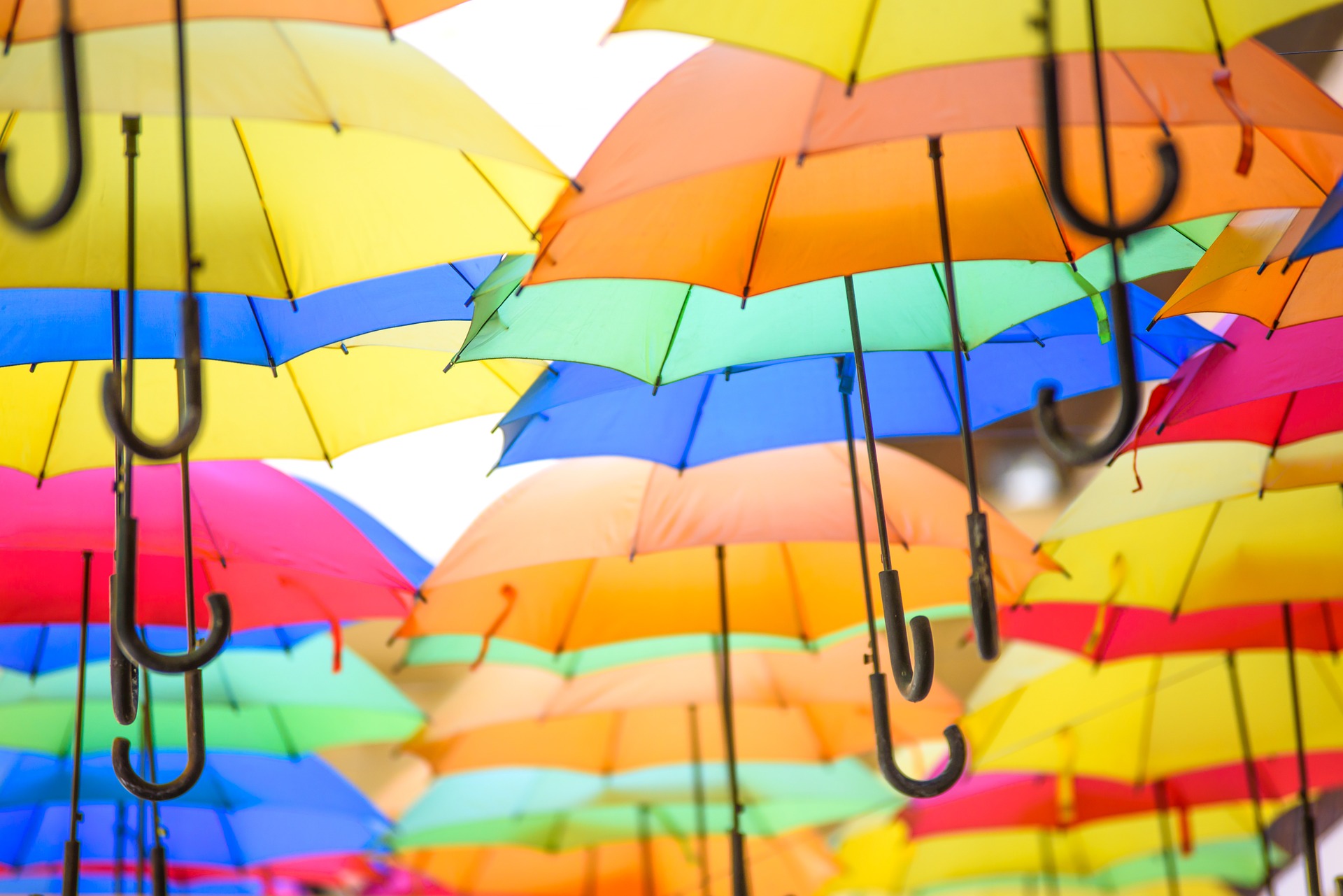 Colorful umbrellas 1492095 1920
