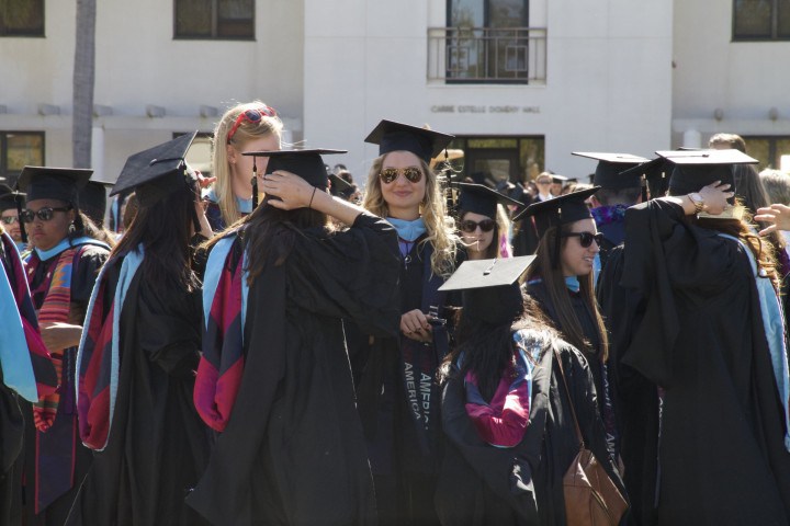College graduates gowns 720x480